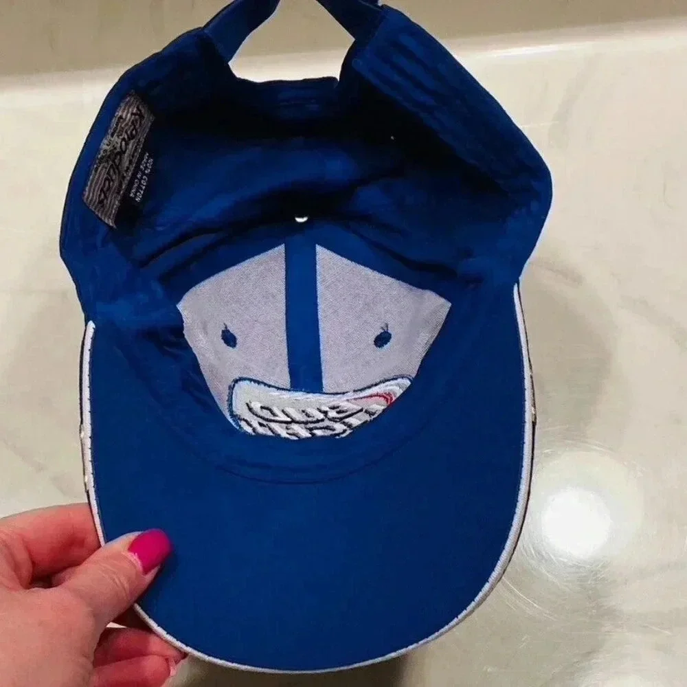 Bud Light Blue NFL Mens Baseball Cap Hat Adjustable